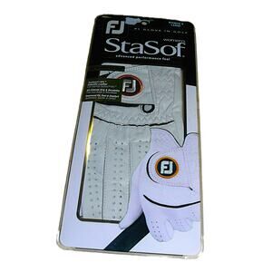 FootJoy StaSof Womens Golf Glove Left Large Advanced Performance Feel Pearl New